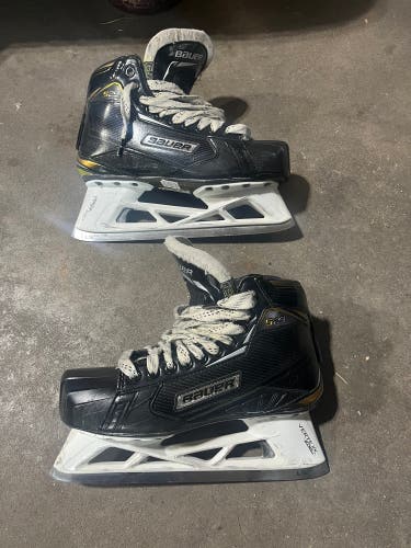 Used Bauer Regular Width Size 6.5 Supreme S29 Hockey Goalie Skates