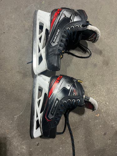 Used Bauer Regular Width Size 7 Vapor X2.9 Hockey Goalie Skates