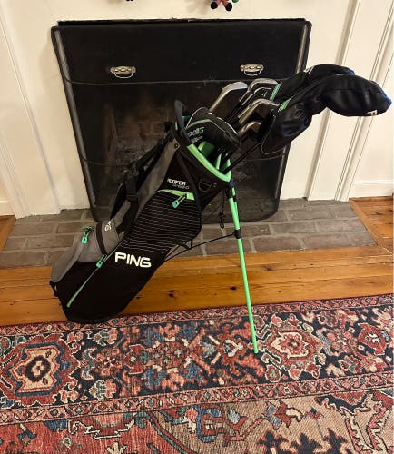 Pristine!!  Complete Ping Prodi G (11 club) Junior Set