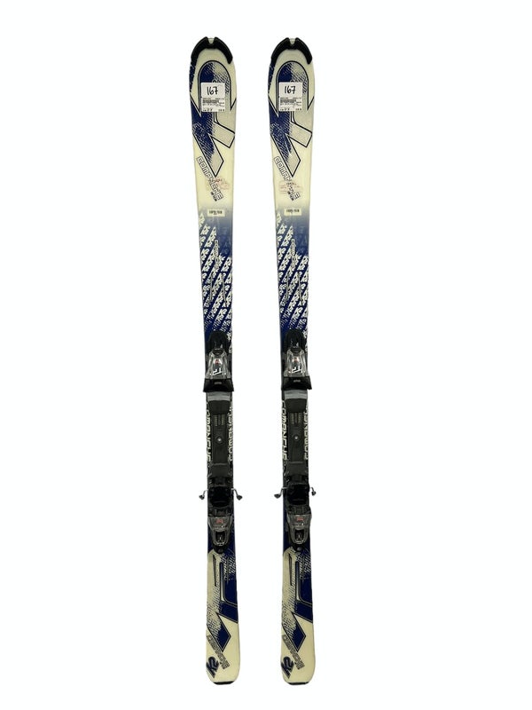 Used K2 Comanche Skis W 11.0 Bindings 167 Cm Men's Downhill Ski Combo