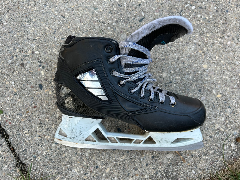 Used True Regular Width Size 9 Custom Pro Hockey Goalie Skates