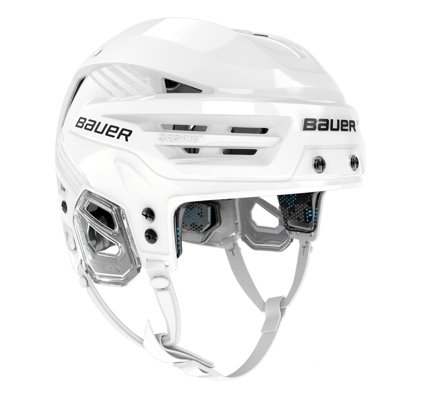 New Bauer Re-akt 85 Helmet White Medium