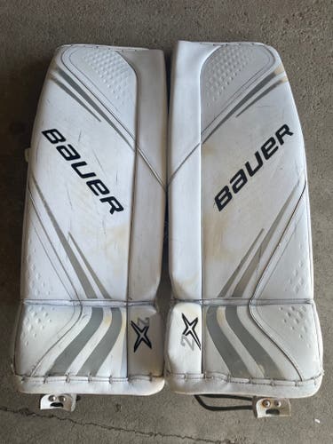 Used Large Bauer Vapor 2X Goalie Leg Pads