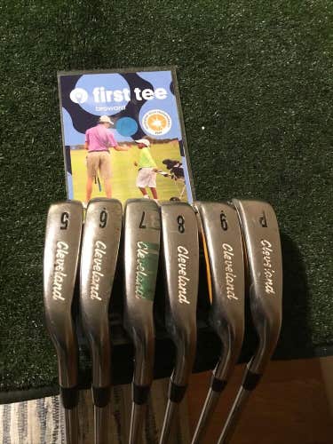 Cleveland CG Gold MCT Irons Set (5-PW) Stiff Steel Actionlite Flighted Shafts