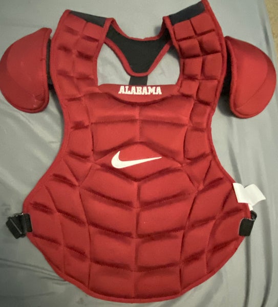 Nike 17” red gray pro issue catchers chest protector