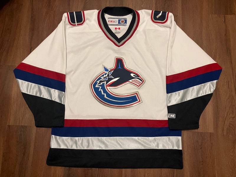 Blank Vintage Vancouver Canucks Hockey Jersey