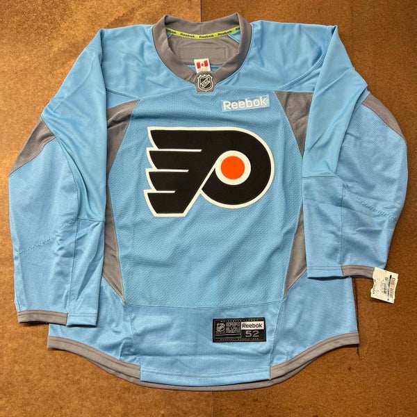 Philadelphia Flyers 2007-2017 Authentic Reebok Warmup/Practice Columbia  Hockey Jersey