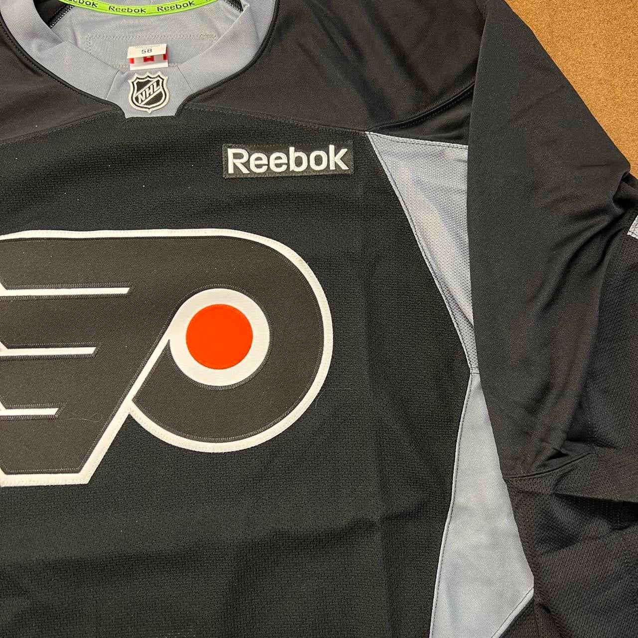 Philadelphia Flyers 2007-2017 Authentic Reebok Warmup/Practice Red Hockey  Jersey