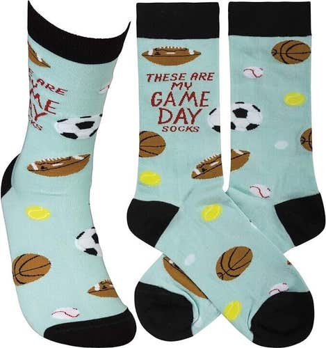These Are My Game Day Socks - Adult Unisex Theme Socks