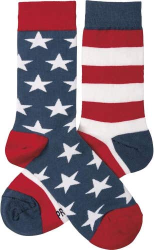Stars And Stripes Socks - Adult Unisex Theme Socks