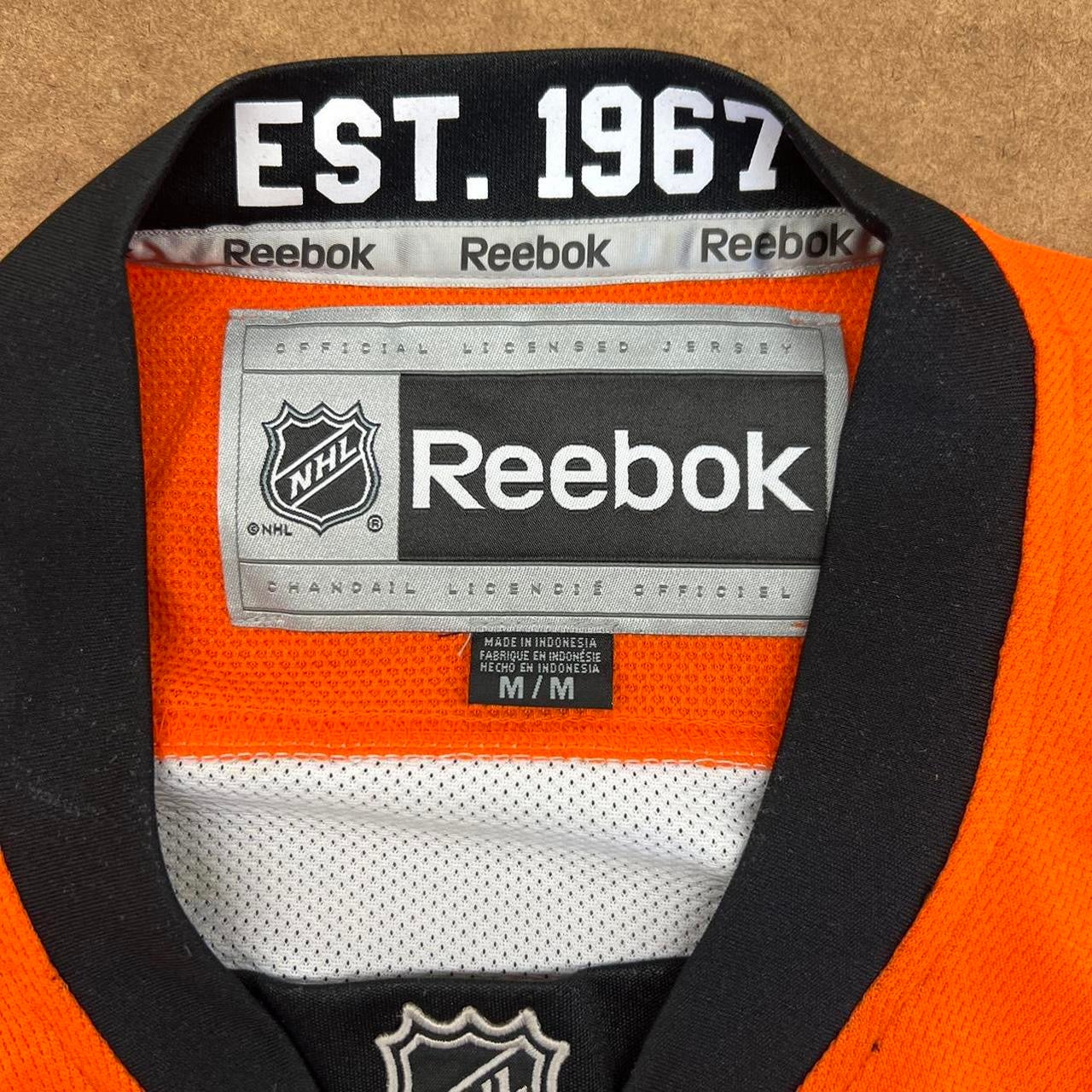  2017 NHL Philadelphia Flyers 50th Anniversary Patch Game Jersey  Embroidered : Sports & Outdoors