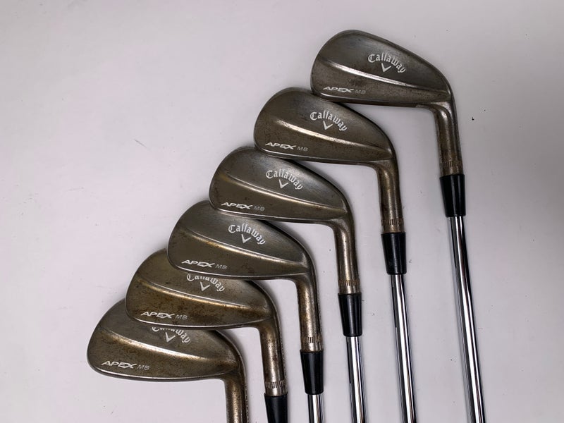 Callaway 2018 Apex MB Raw Tour Iron Set 5-PW DG Tour Issue X100