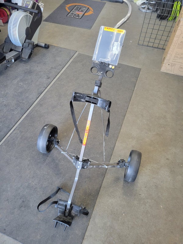 Used Bag Boy M 300 2 Wheel Push Cart 2 Wheel Aluminum Golf Carts