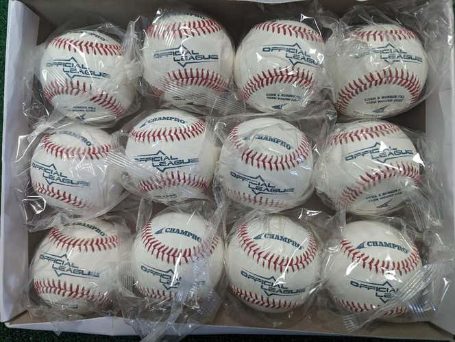 Champro Baseballs 12 Pack (1 Dozen)