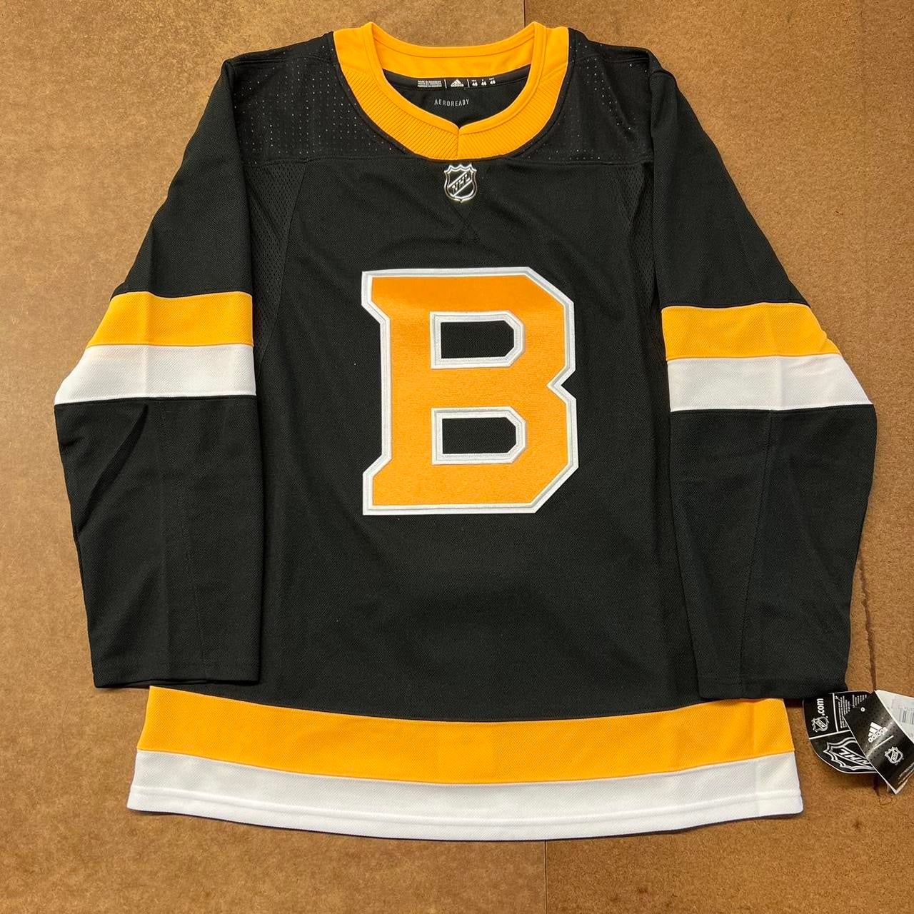 Adidas Boston Bruins Authentic Anniversary Jersey - Third