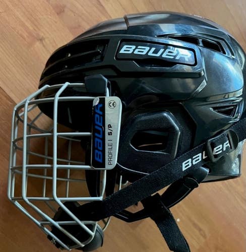 Bauer IMS 5.0 Helmet with Cage - size S (NEW) - HECC until Dec 2029
