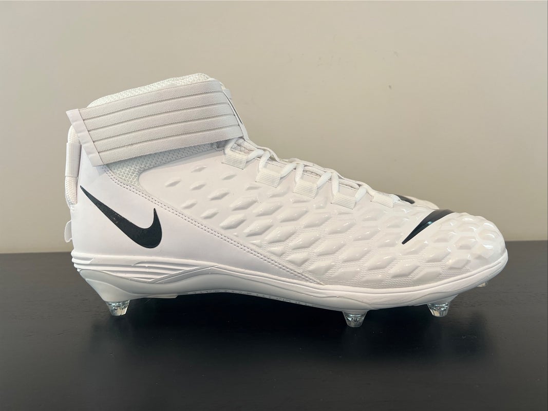 Nike Force Savage Pro 2 Detachable Football Cleats White BV3981-100 Mens  11.5