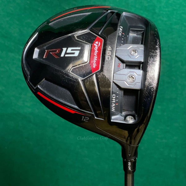 TaylorMade R15 460 Black 12° Driver Project X HZRDUS T800 5.0 Graphite  Seniors