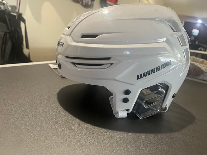 NEW Warrior Alpha Pro White Helmet