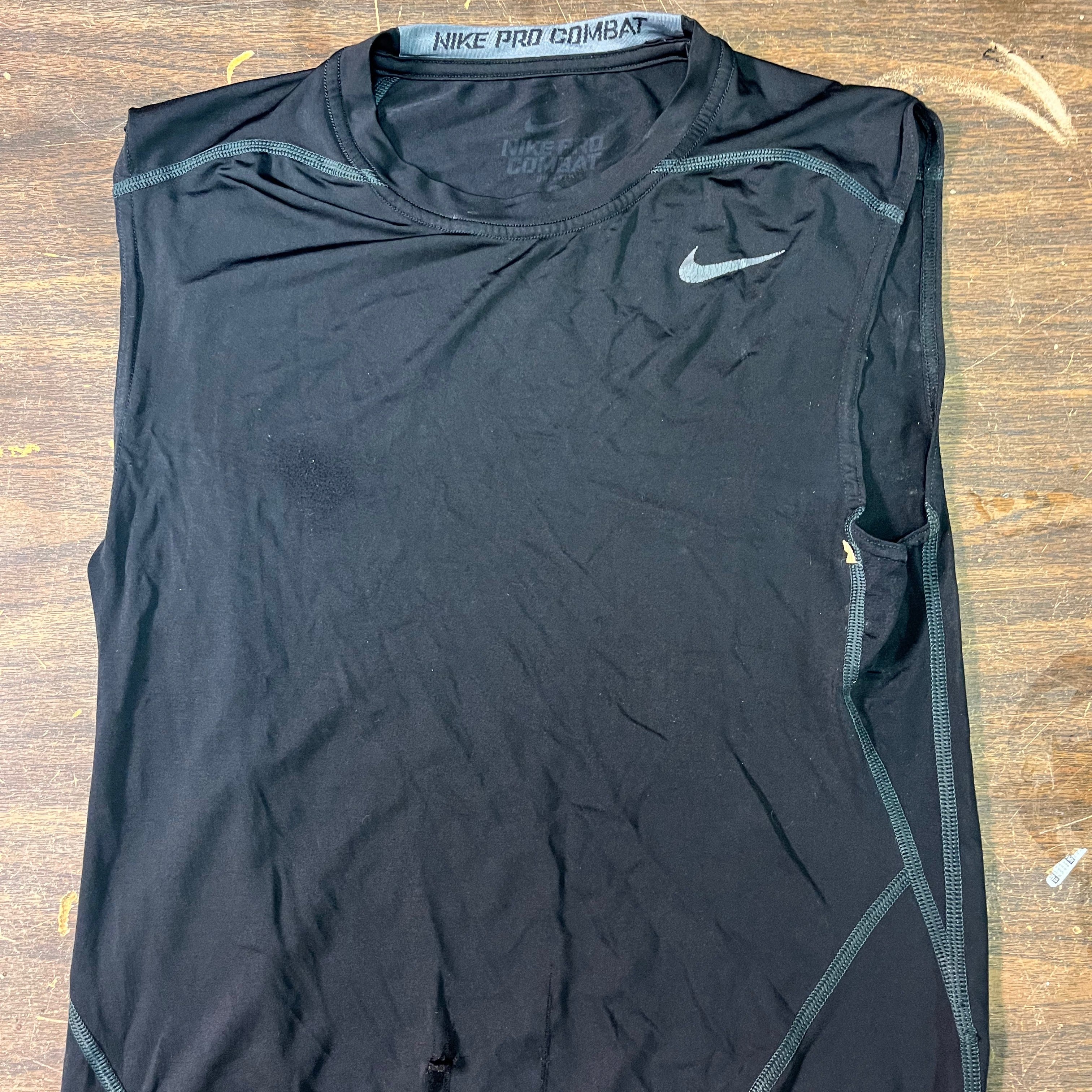 Nike Pro Sleeveless T-Shirt Grey