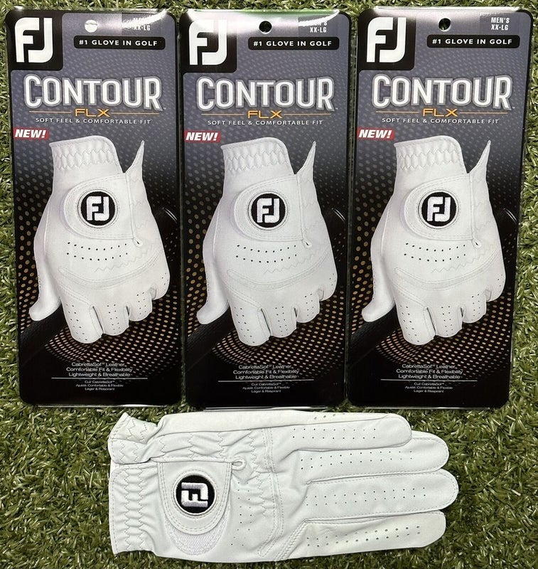 3) FootJoy FLX Men's Golf Glove 3-Pack Lot Bundle XX-Large XXL #84260 | SidelineSwap