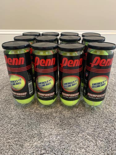 New penn Tennis Balls 36 Pack (3 Dozen) - Championship Extra-Duty