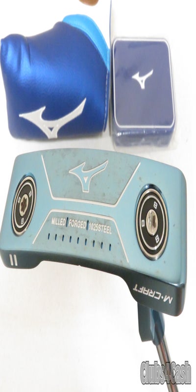 Mizuno M Craft VI Putter Mallet Blue ION 35" +Cover & Weight Kit CLEAN SidelineSwap