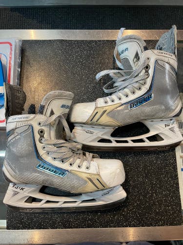 Used Bauer Extra Wide Width Size 9 Supreme One.9 LE Hockey Skates
