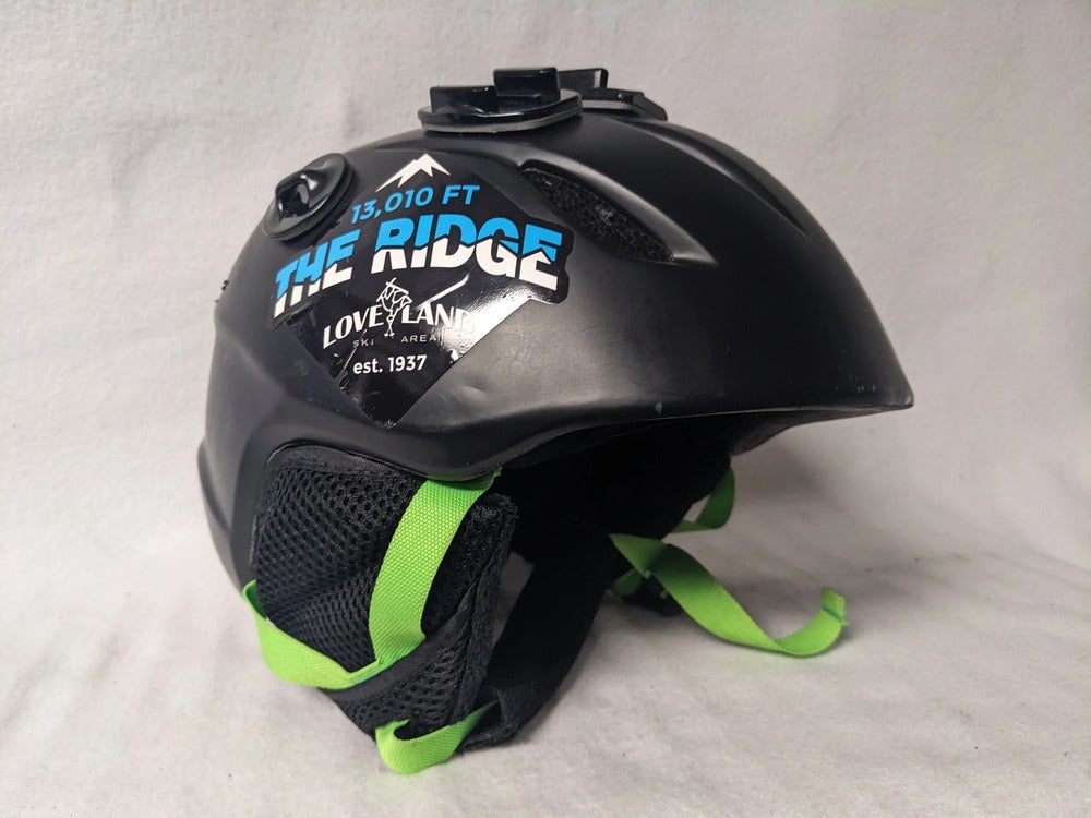 Giro Launch Vented Ski Helmet Size Medium Color Black Condition Used
