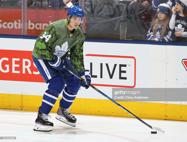 Rare! Toronto Maple Leafs ARMED FORCES CAMO Adidas MiC Pro Stock