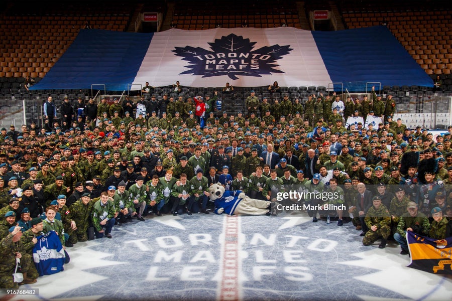 Adidas MIC Toronto Maple Leafs White Pro Stock Hockey Practice