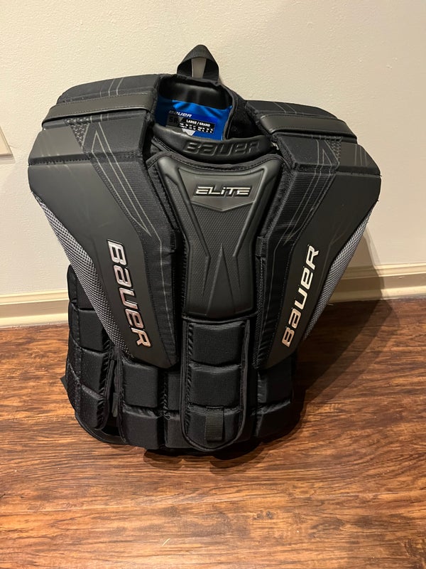 Used Large Bauer Elite Goalie Chest Protector