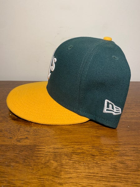 Youths Nike Team MLB Oakland Athletics A'S Green&Yellow