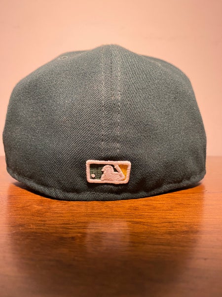 Oakland Athletics New Era Home Authentic Collection On-Field 59FIFTY Fitted  Hat - Green/Yellow