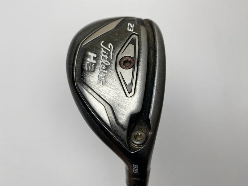 Titleist 816 H2 4 Hybrid 23* Aldila Rogue 95 MSI 2.8 85g Stiff RH Midsize Grip