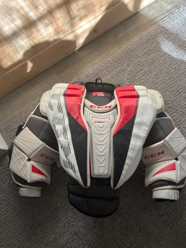Used Small CCM Eflex 5.9 Goalie Chest Protector
