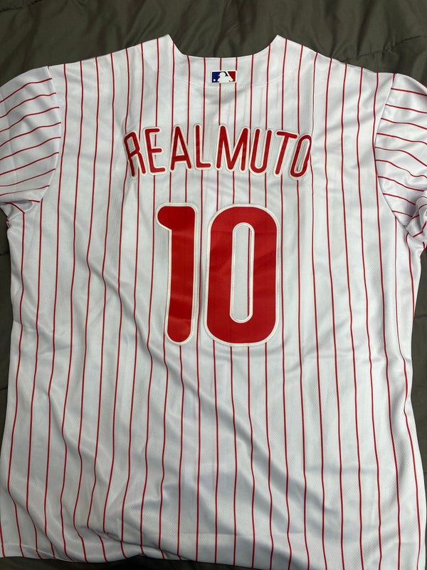 Men's Philadelphia Phillies J.T. Realmuto Nike White 2021 MLB All-Star Game  Replica Player Jersey