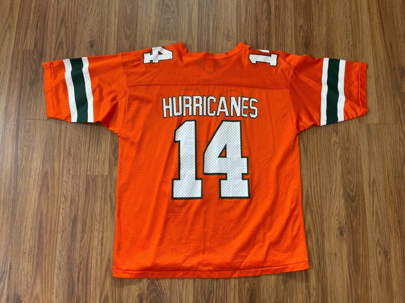 10 MIAMI Hurricanes NCAA Baseball Green Throwback Jersey