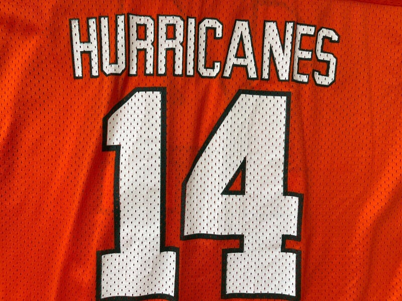 Miami Hurricanes Team-Issued #79 Orange Jersey from the 2015-16 NCAA  Football Season - Size XL
