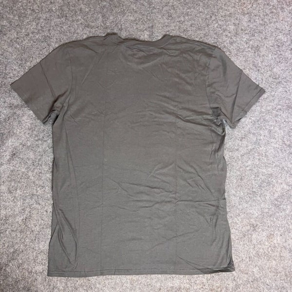 Oregon Ducks Mens Shirt Large Gray Short Sleeve Tee Pac 12 NCAA Softball 2018