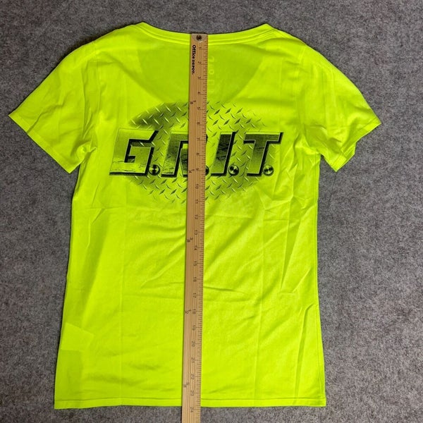 Mizzou Tigers Womens Medium Neon Green Nike Short Sleeve Tee Top NCAA Volleyball