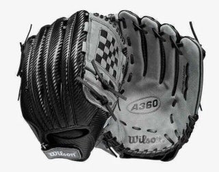 NWT Wilson A360 Youth Outfield/Infield Baseball Glove 12.5" WBW100189125 RHT
