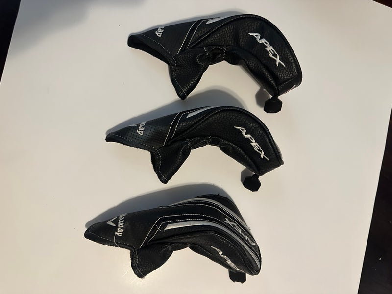 New Set of 3 Callaway Apex Hybrid Headcovers
