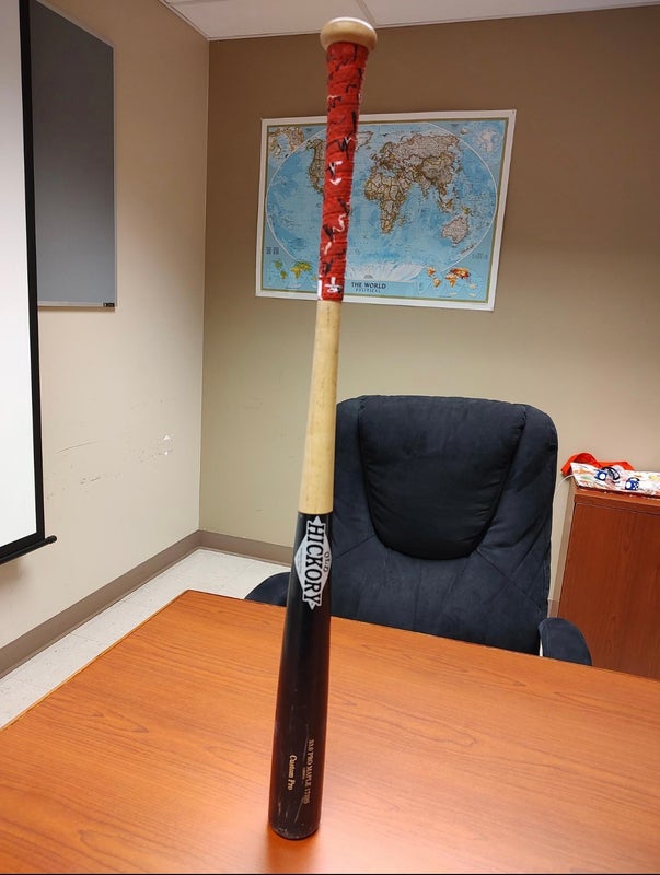 Old Hickory Steel Pressed Michael Harris Wood Baseball Bat