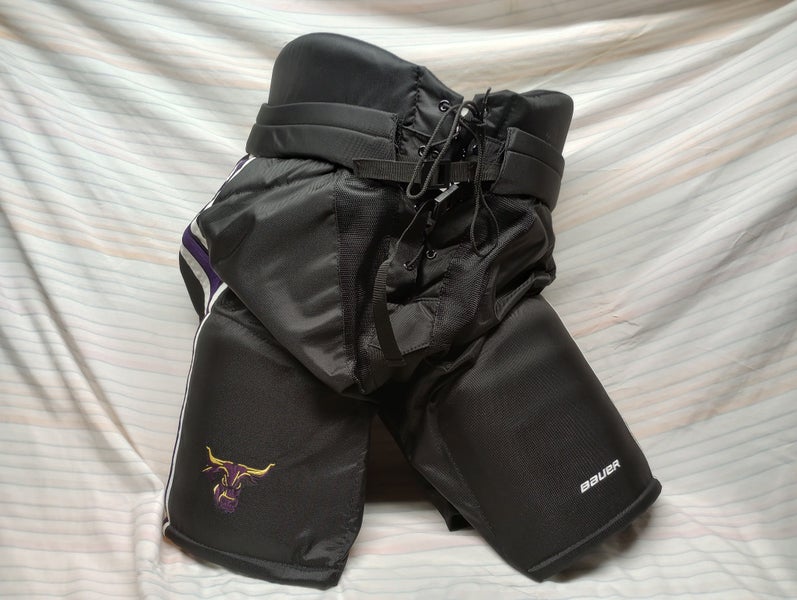 Senior Used XL Bauer Supreme Pro Hockey Pants Pro Stock