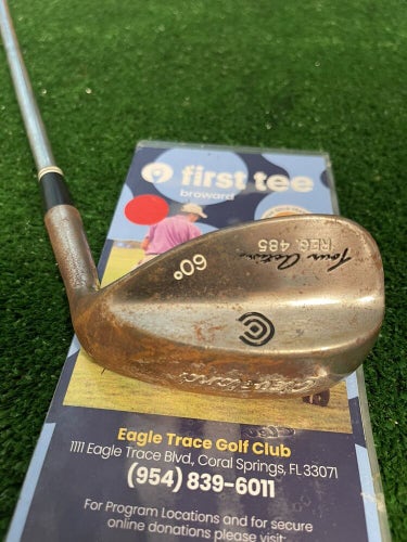 Cleveland Raw Tour Action 485 60* Lob Wedge LW S400 Shaft TG Stamp