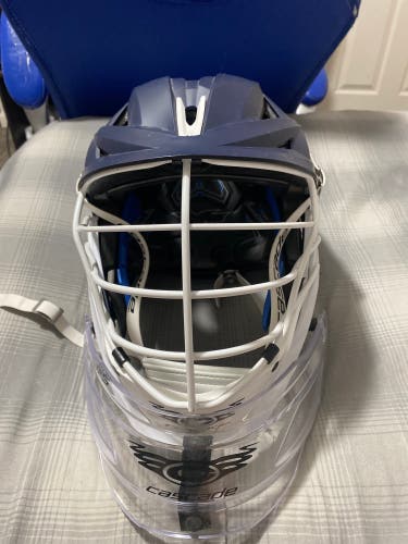 Goalie Cascade XRS Helmet With Throat Guard