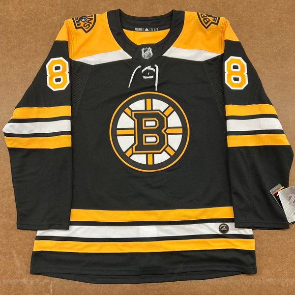 David Pastrnak Boston Bruins signed Adidas Reverse Retro Jersey