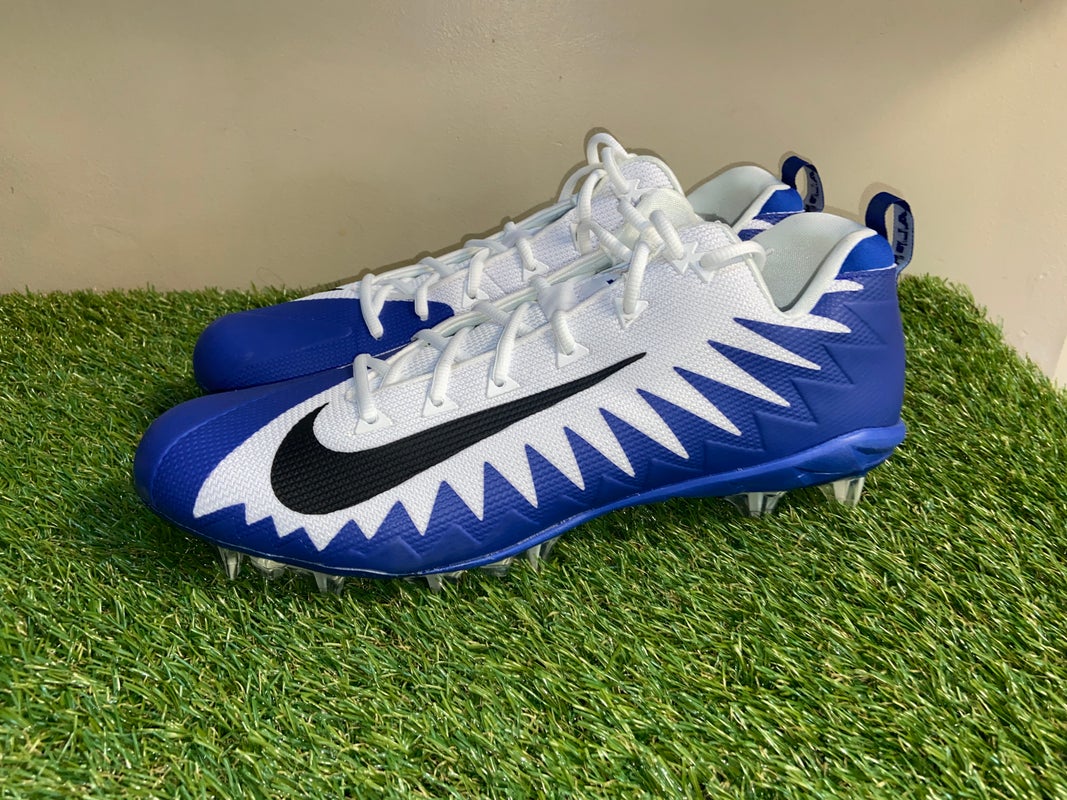 Men's Nike Vapor Untouchable 3 Elite Football Cleats White 12 1/2 AO3006-100