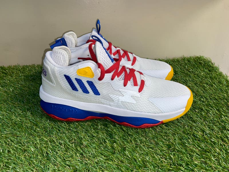 Adidas Dame 8 Kansas Jayhawks PE Basketball Shoes Mens 6.5